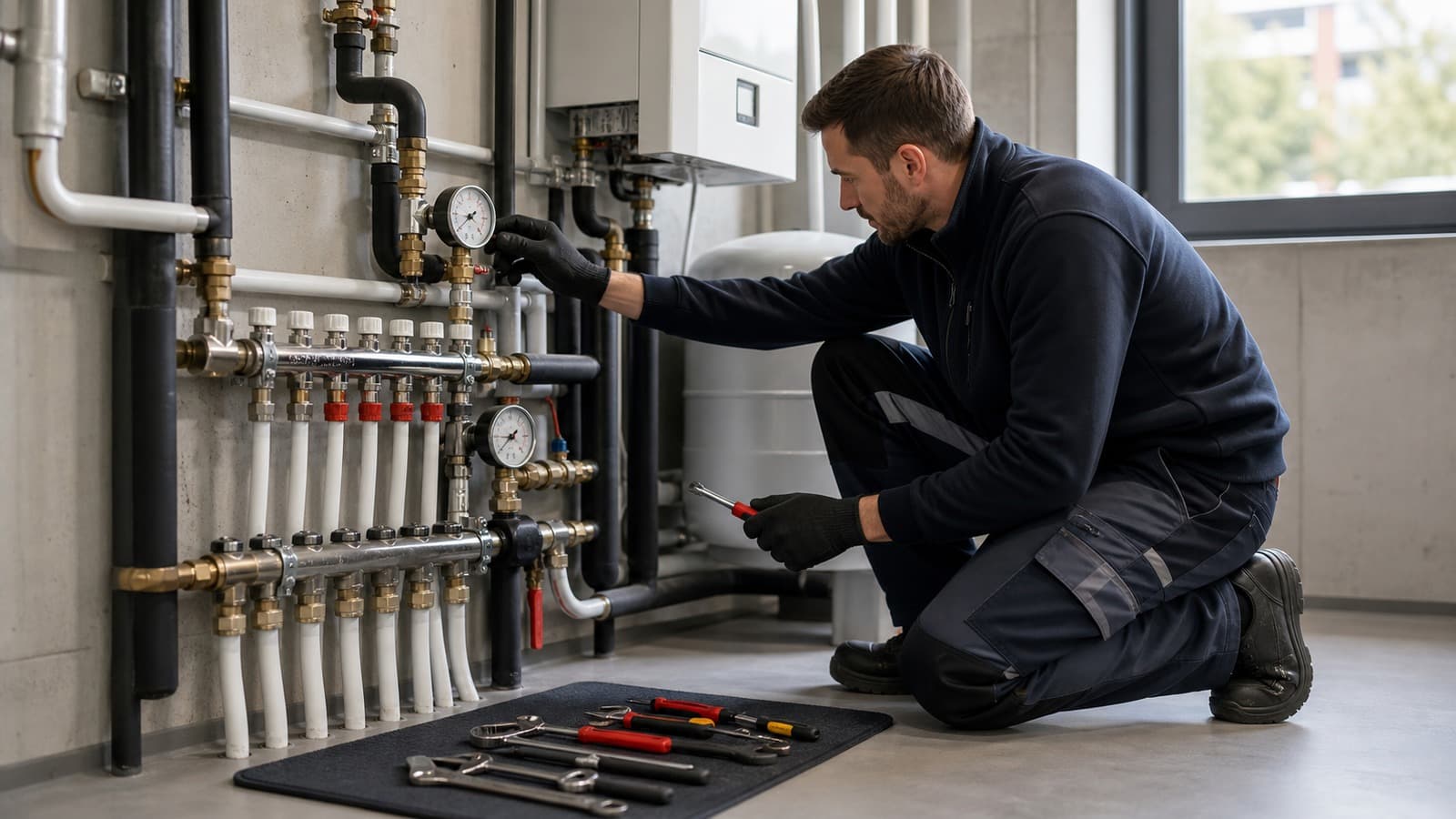 Installation de climatisation dans un logement suisse