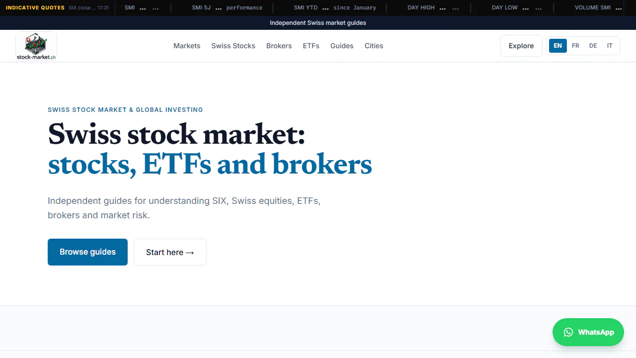 stock-market.ch — Swiss Stock Market