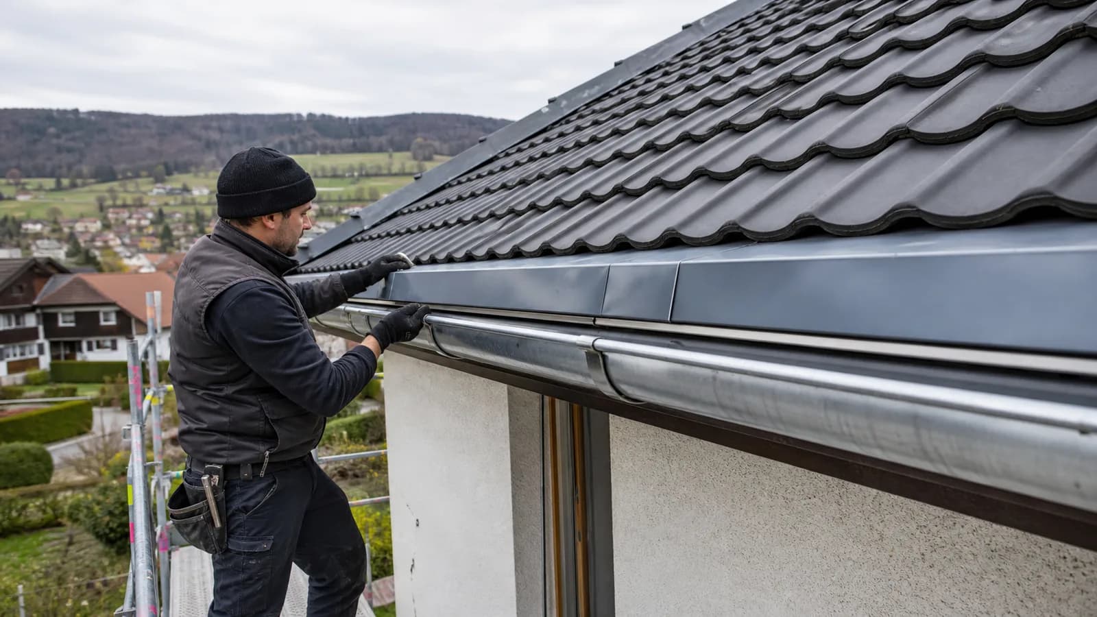 Ferblantier pour un logement en Suisse romande