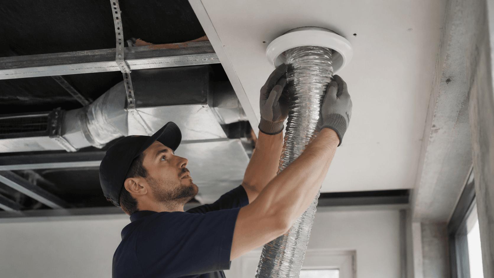 Intervention ventiliste sur un chantier en Suisse romande