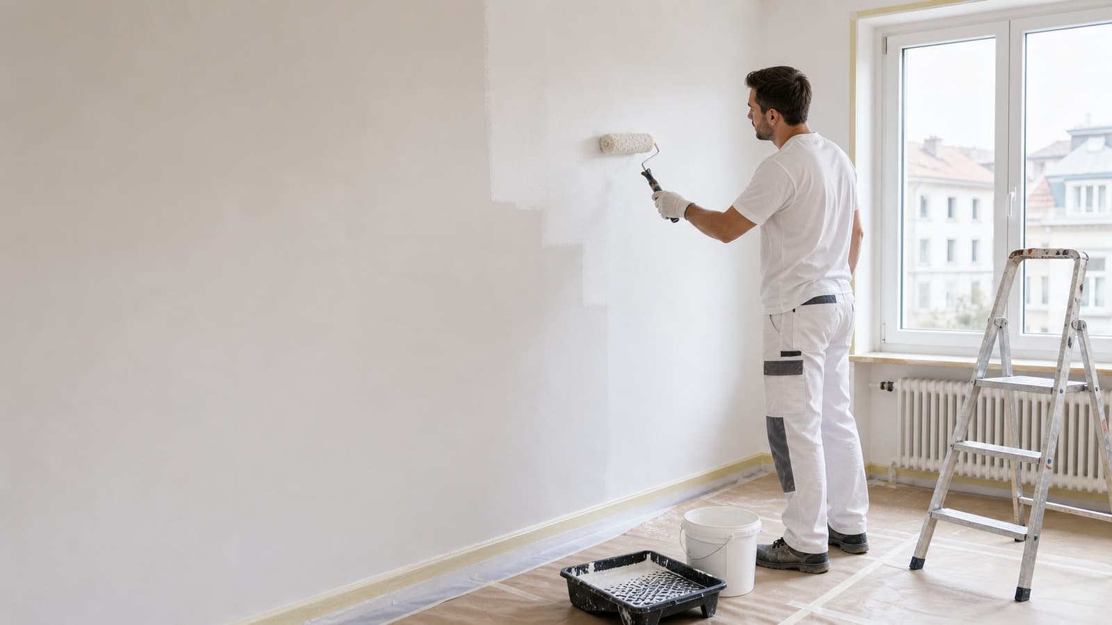 Peintre pour un logement en Suisse romande