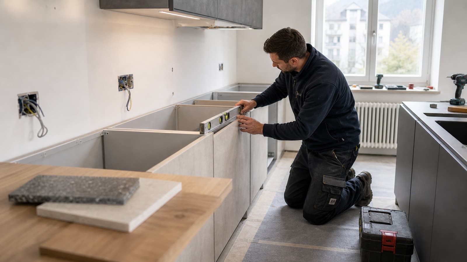 Carreleur pour un logement en Suisse romande
