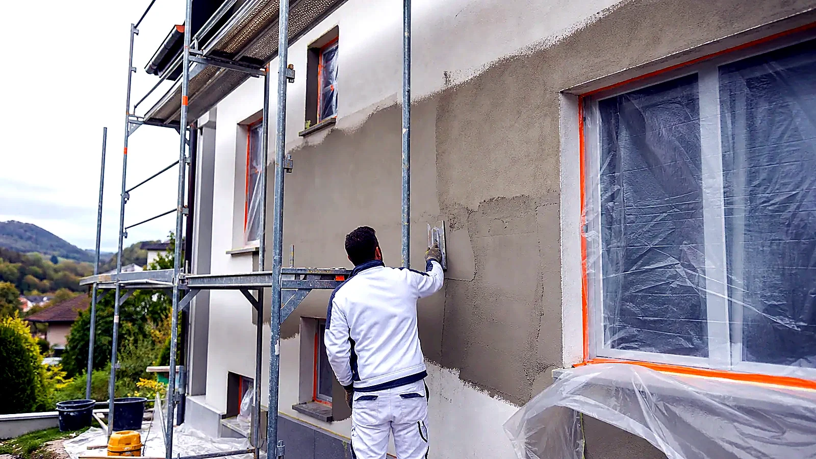 Dedicated realistic local image for Devis façade fiable