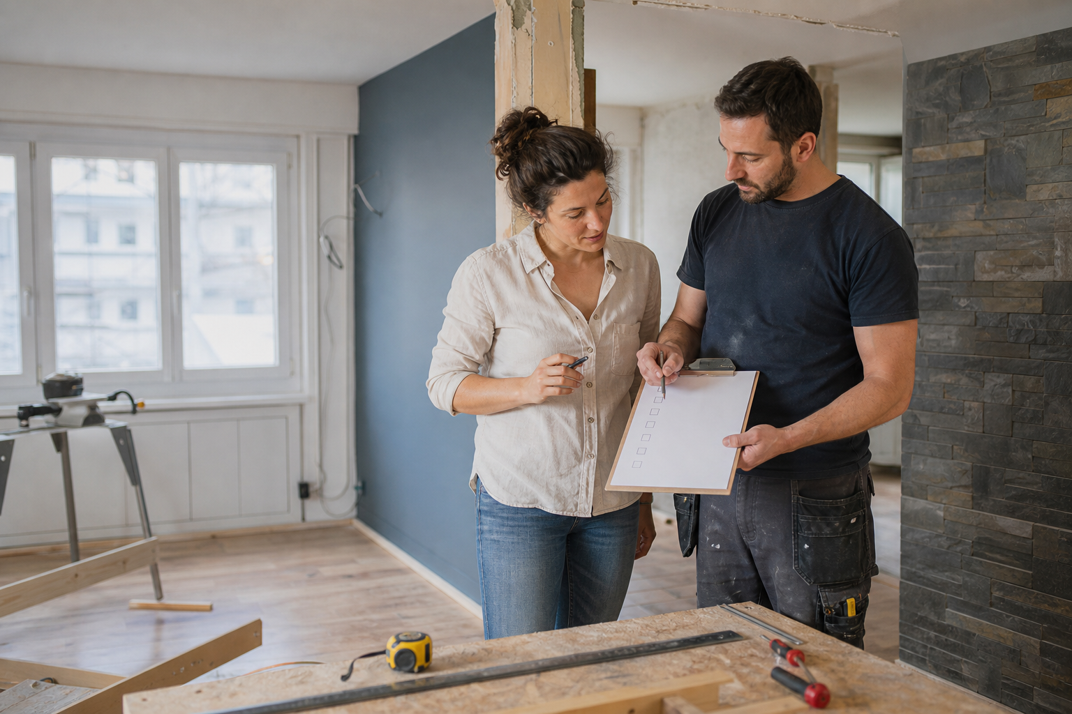 Checklist avant de confier ses travaux à un artisan