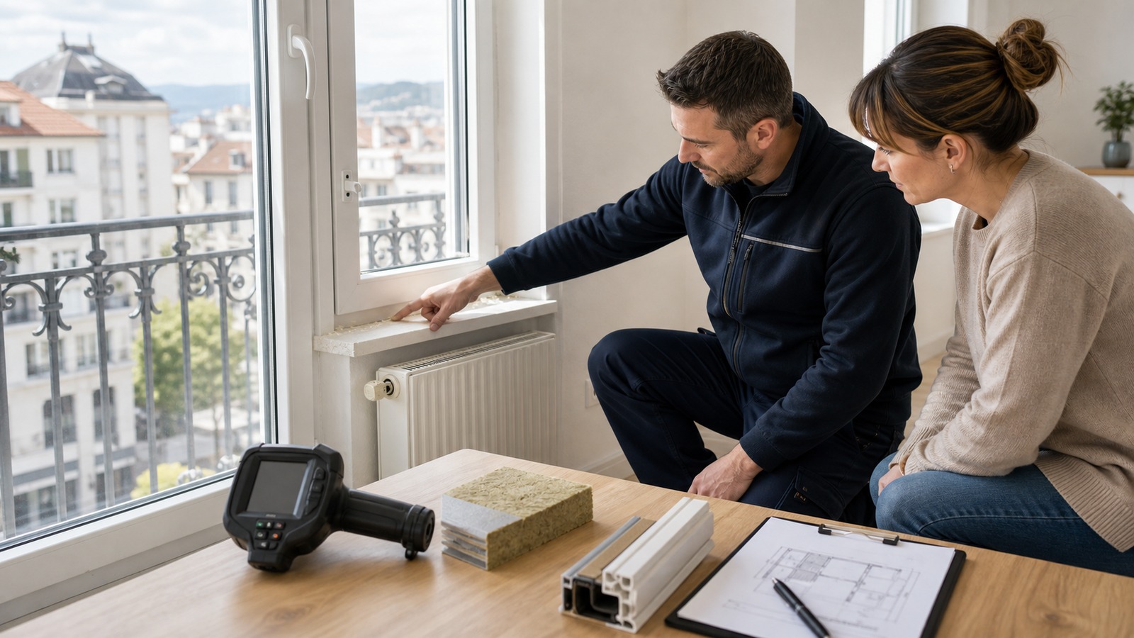 Scène éditoriale suisse pour rénovation énergétique genève
