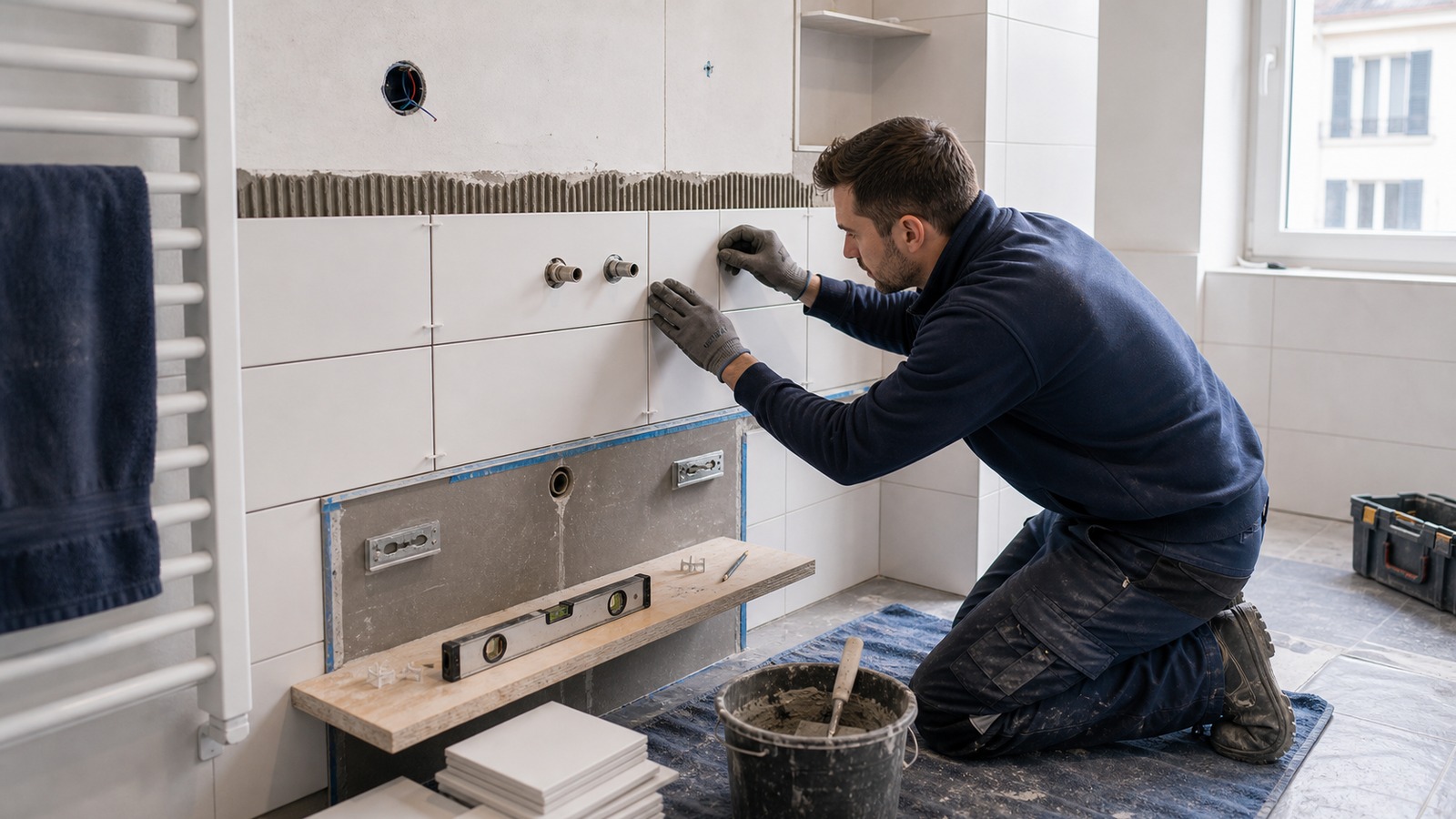 Scène éditoriale suisse pour rénovation salle de bain suisse