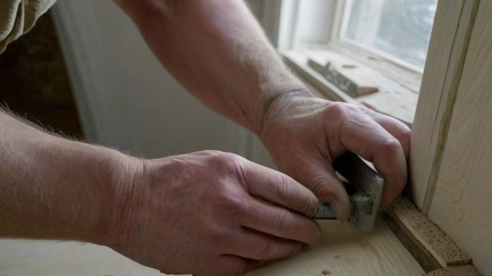 Wood screw and fixing