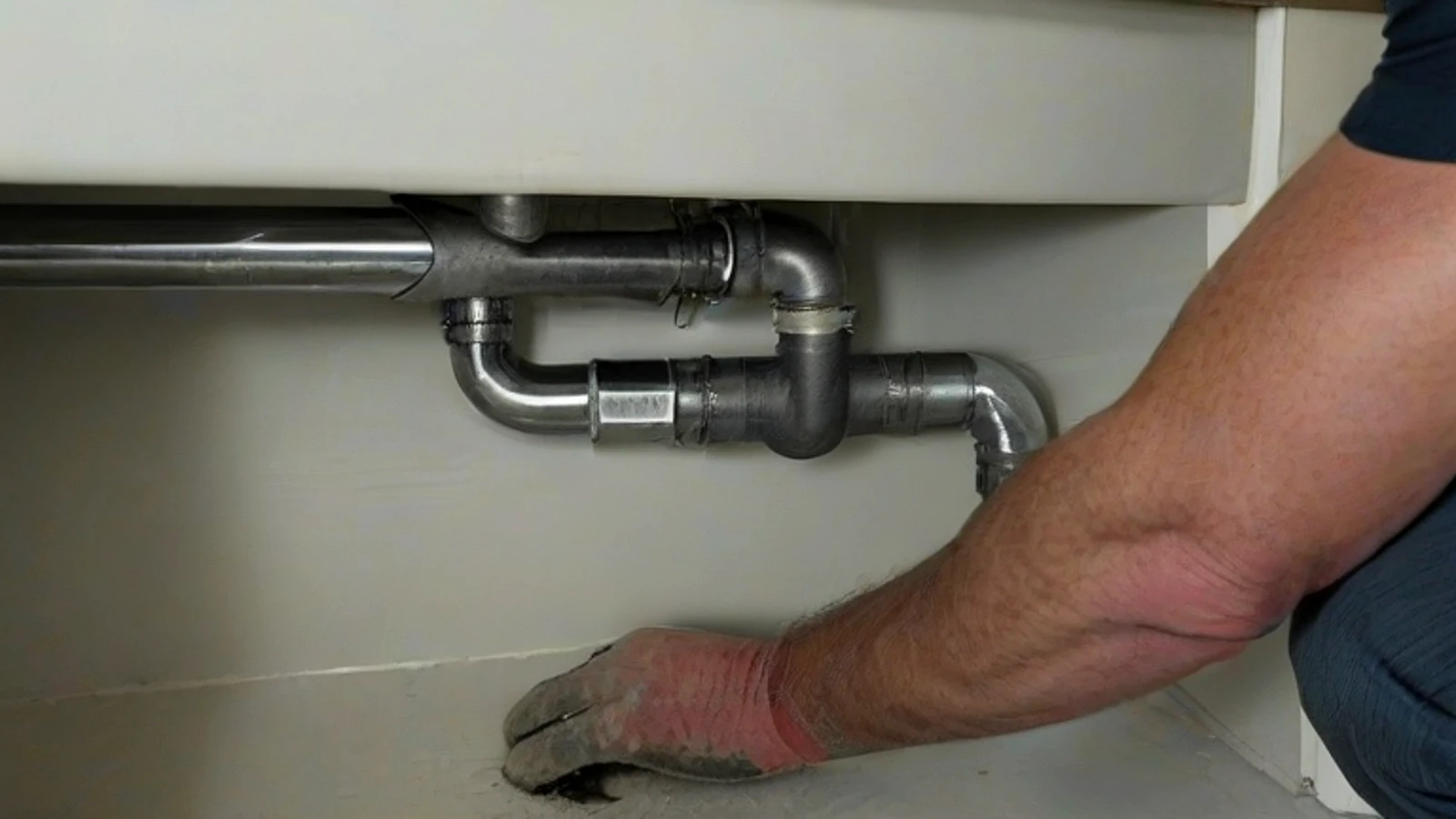 Pipe d'évacuation de WC