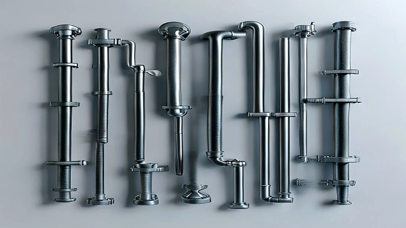All pipes and fittings