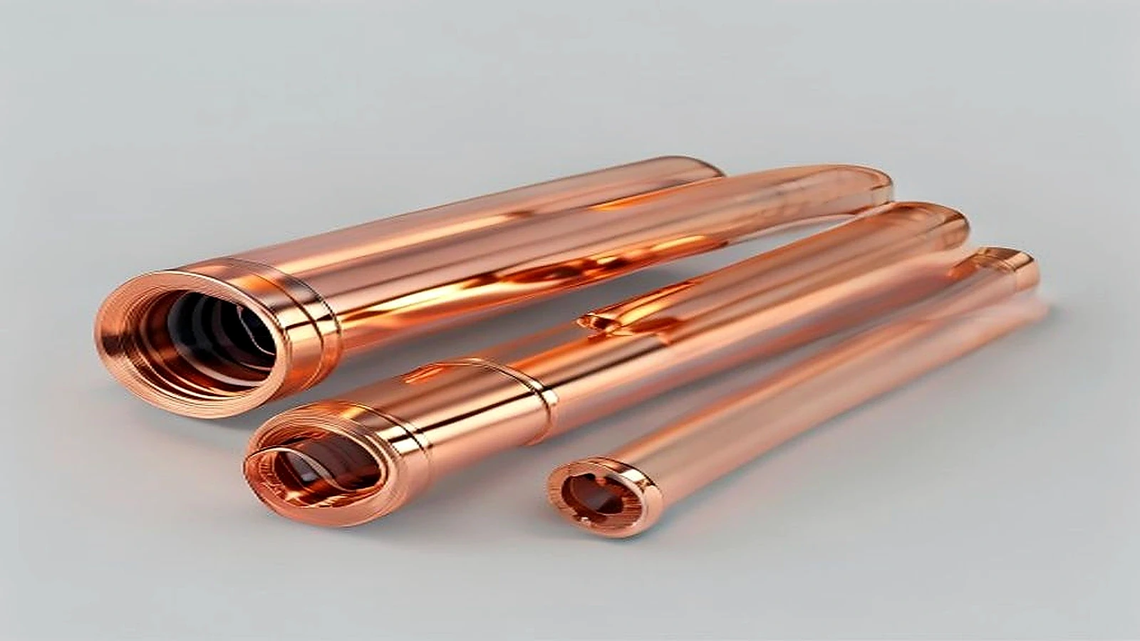 Copper pipe and fitting