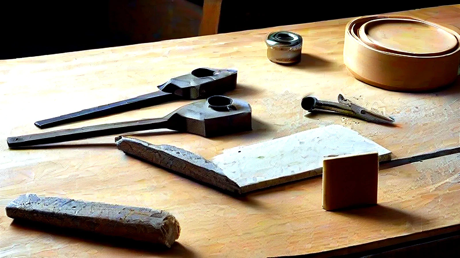 Platten, Kleber und Fugen