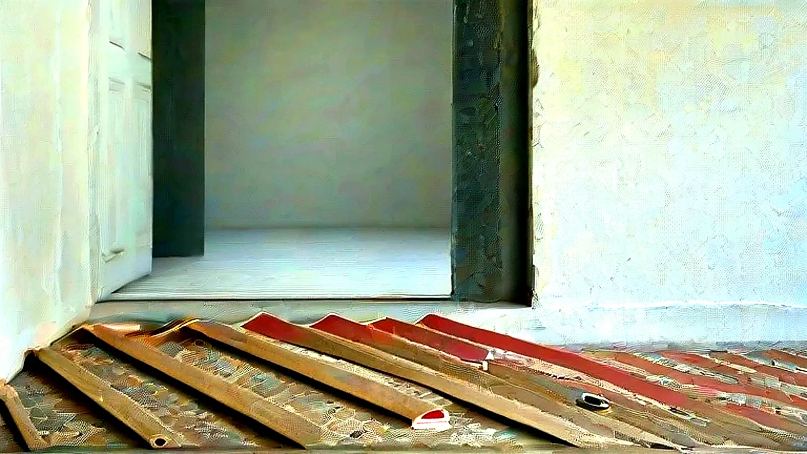 Fassade, Putz und Gewebe