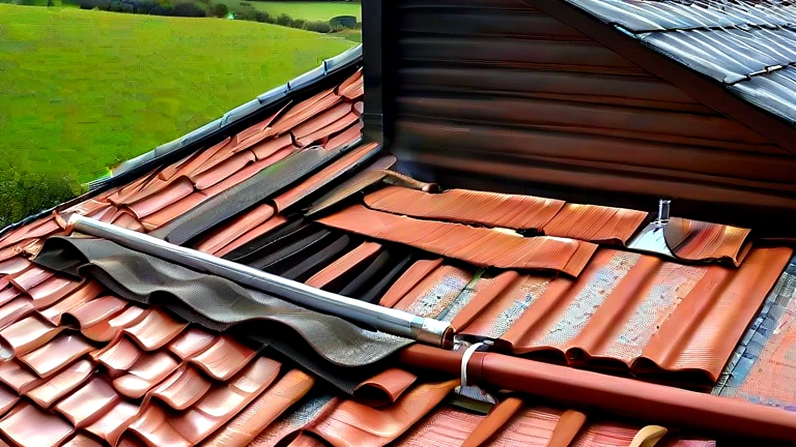 Dachdämmung und Dampfbremse